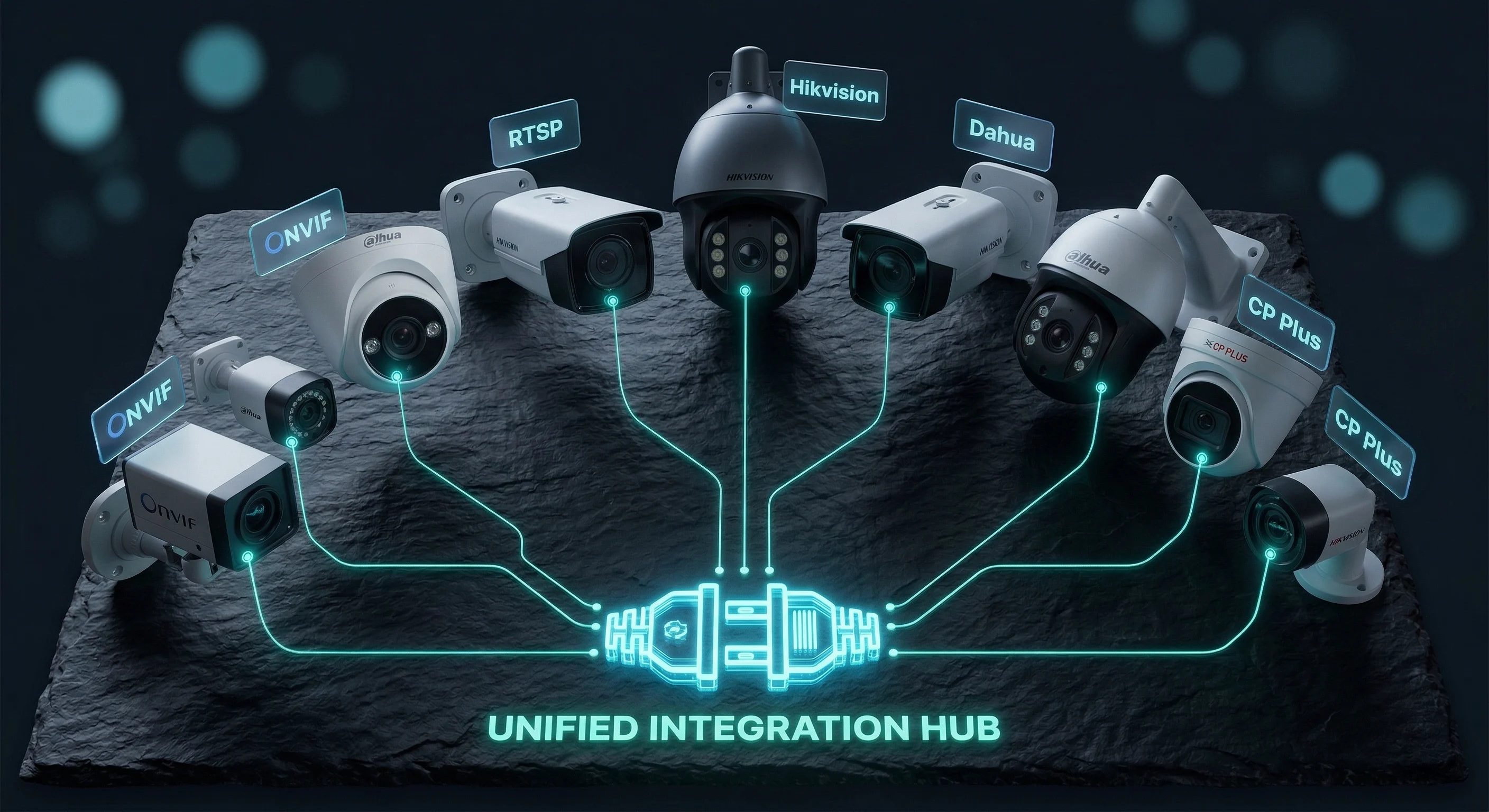 Sieora VMS IP camera integrations and third-party system connections